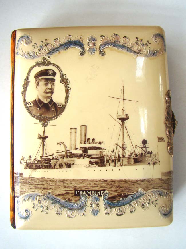 A late 19th century USS Maine photo album of the Hatch family